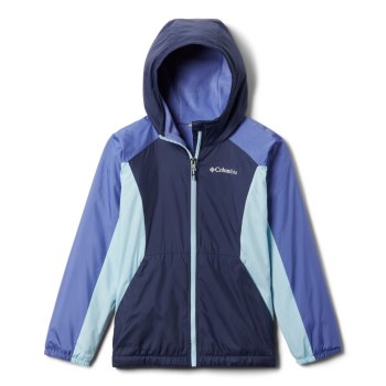 Columbia Ethan Pond Fleece Lined, Chamarras Azul Marino Morados Para Niña | 078159-XWS